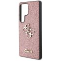 GUESS futerał do SAMSUNG S25 Ultra GUHCS25LHG4SGP (Fixed Glitter Big 4G) różowy