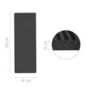 Mata do ćwiczeń Wozinsky WNSP-15C 183 x 61 x 1,5 cm gruba mata gimnastyczna do jogi i fitness - czarna