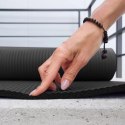Mata do ćwiczeń Wozinsky WNSP-15C 183 x 61 x 1,5 cm gruba mata gimnastyczna do jogi i fitness - czarna