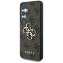 Etui Guess Big 4G Logo Classic Logo do   Samsung Galaxy S25+ brązowy