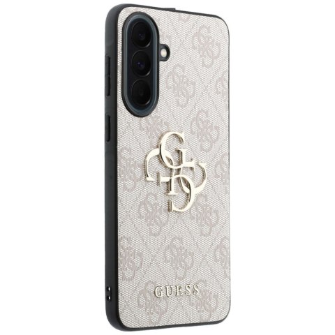 Guess nakładka HC PU 4G Big Logo do Samsung Galaxy A37 różowa