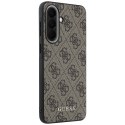 Guess nakładka HC PU 4G Classic Logo do Samsung Galaxy A57 brązowa