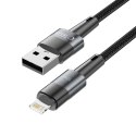 Kabel Tech-Protect UltraBoost Lightning / Lightning 12W 2.4A 1m - szary