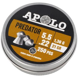 Śrut Apolo Predator 5.5 mm, 250 szt. 1.36g/21.0gr (19953)