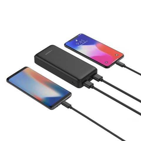 Powerbank Veger A20 (W2015) 2A 20000 mAh czarny EOL