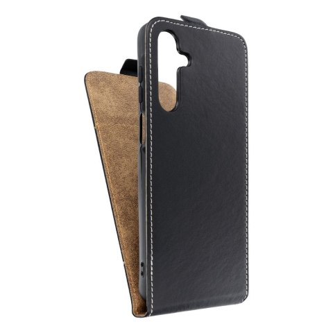 Etui z klapką pionowe na Samsung A16 5G Slim Flexi Fresh czarne