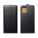 Etui z klapką pionowe na Samsung A53 5G Slim Flexi Fresh czarne