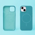 Nakładka Silicone Thin Mag do iPhone 16 6,1" turkus