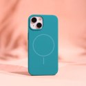 Nakładka Silicone Thin Mag do iPhone 16 6,1" turkus