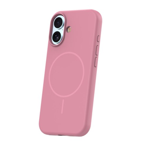 Nakładka Silicone Thin Mag do iPhone 17 6,3" / 18 6,3" różany