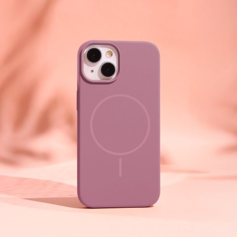 Nakładka Silicone Thin Mag do iPhone 17 Pro 6,3" / 18 Pro 6,3" różany