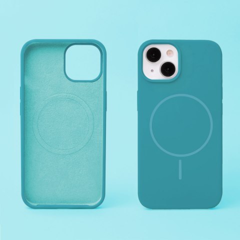 Nakładka Silicone Thin Mag do iPhone 17 Pro Max / 18 Pro Max 6,9" turkus
