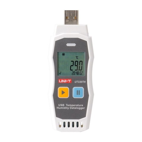 Cyfrowy termohigrometr USB z funkcją rejestracji danych Uni-T UT330TH