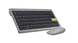 Klawiatura + mysz zestaw bezprzewodowy ACER Vero Combo Antimicrobial szary