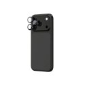 Szkło na aparat AMAZINGTHING Lens Glass na iPhone 17 Pro / Pro Max z szarą ramką aluminiową