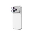 Szkło na aparat AMAZINGTHING Lens Glass na iPhone 17 Pro / Pro Max z tęczową ramką aluminiową