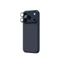Szkło na aparat AMAZINGTHING Sapphire na iPhone 17 Pro / Pro Max - z niebieską ramką