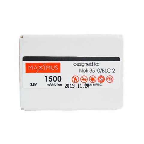 Bateria MAXXIMUS do NOKIA 3510 1500mAh