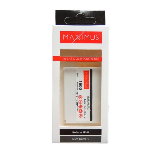 Bateria MAXXIMUS do NOKIA 3510 1500mAh