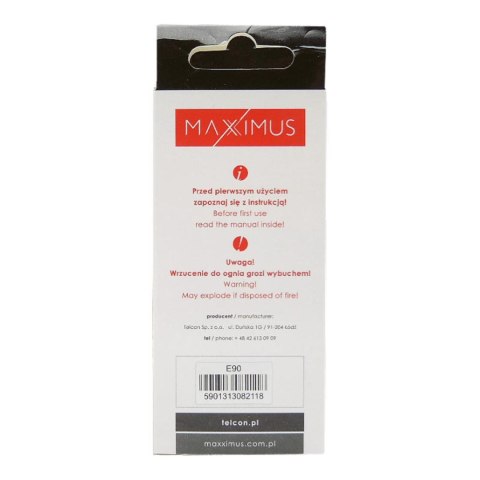 Bateria MAXXIMUS do NOKIA E52, E90, E55, E63, E71, E72, N97 1600mAh