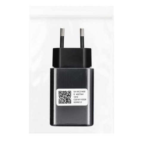 MOTOROLA oryginalna ładowarka sieciowa Typ C TurboPower 15W SC-32 czarna bulk