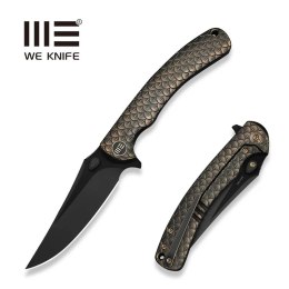 Nóż składany WeKnife Dracarys LE No 198/199 Bronze / Black Titanium, Black Stonewashed M390 (WE25061B-4)