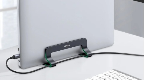Podstawka do laptopa UGREEN LP258 pionowa (czarna)