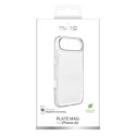 Etui Puro Plate Mag na iPhone 17 Air kompatybilne z MagSafe - białe