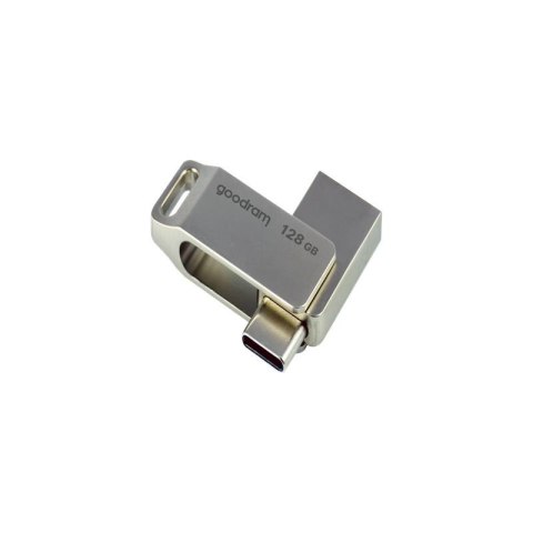 Goodram pendrive 128GB USB 3.2 ODA3 srebrny TYPE-A + TYPE-C