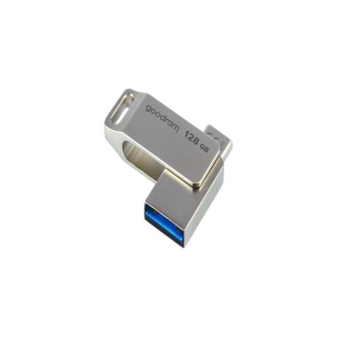 Goodram pendrive 128GB USB 3.2 ODA3 srebrny TYPE-A + TYPE-C