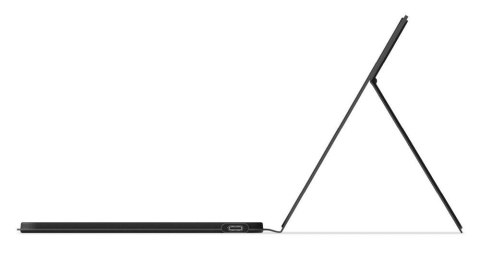 Klawiatura bezprzewodowa QWERTY z podstawką na smartfon/tablet Satechi OntheGo czarna