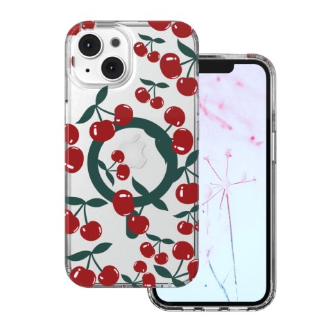 Nakładka Cherry Mag do iPhone 13 / 14 6,1" transparentna