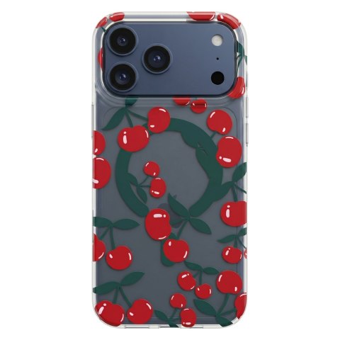 Nakładka Cherry Mag do iPhone 15 6,1" transparentna