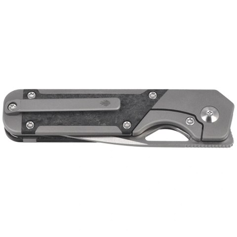 Nóż składany Kizer Mini Militaw Grey Titanium / Carbon Fiber, Satin S45VN by Jonathan Styles (Ki3634SA4)