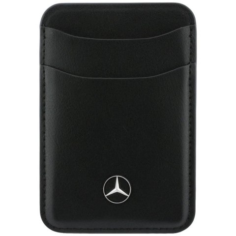 Portfel z podstawką ze skóry kompatybilny z MagSafe Satechi Vegan Leather Wallet Stand brązowy