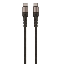Setty kabel USB-C - USB-C 100W 1,0 m KSL-02 czarny JO