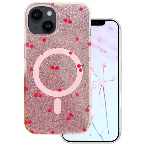 Nakładka Cherry Mag do iPhone 13 / 14 6,1" glitter
