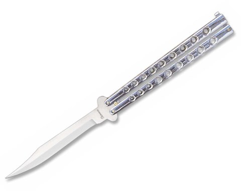 Albainox 02052-C Nóż Motylkowy Butterfly Zamak Chrome Large