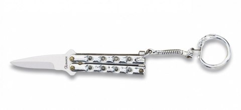 Nóż Brelok Albainox 02056-C Balisong Zamak Chrome