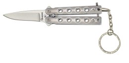 Nóż Brelok Albainox 02249 Balisong Silver