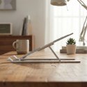 Podstawka Wozinsky WDCX-X8S składana regulowana pod laptopa - srebrna