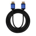 Kabel HDMI 2.0 Blue Star 4K 120Hz - High Speed, HDR, ARC, Ethernet, AWM, 18Gbps 1,5 m czarny