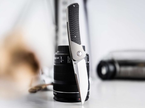 Böker Super Conductor Nóż Składany EDC MagnaCut Titanium Solingen