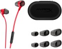 Słuchawki przewodowe douszne Jack 3,5 mm HyperX Cloud Earbuds 2 1,2 m czerwone