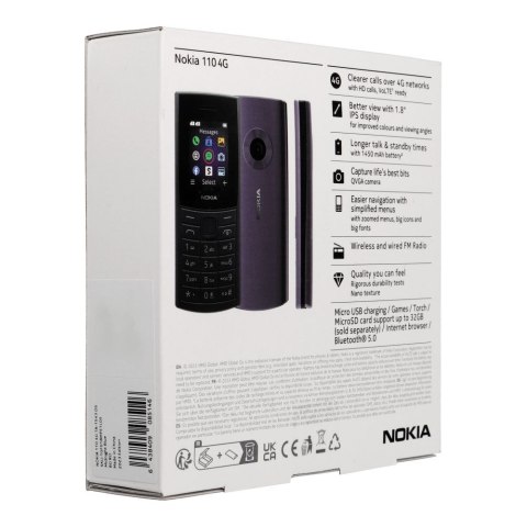 Telefon komórkowy Nokia 110 4G Dual SIM niebieski