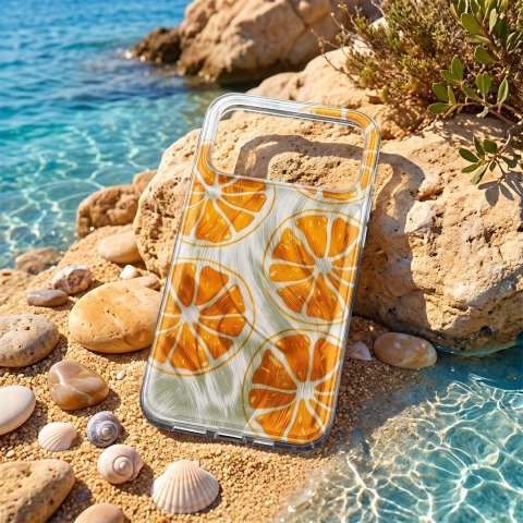 Nakładka Ultra Trendy Summer do iPhone 13 6,1" pomarańcza