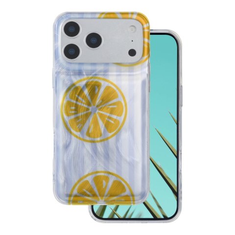 Nakładka Ultra Trendy Summer do iPhone 17 Pro 6,3" cytryna