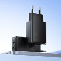 Ładowarka sieciowa do telefonu Hoco USB A + USB C QC3.0 PD AFC 3A 30W N71 czarna