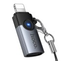 Adapter OTG Lightning do USB C Hoco 2A UA46A czarny