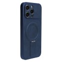 Nakładka Luxgrip Mag do iPhone 12 6,1" ciemnoniebieska